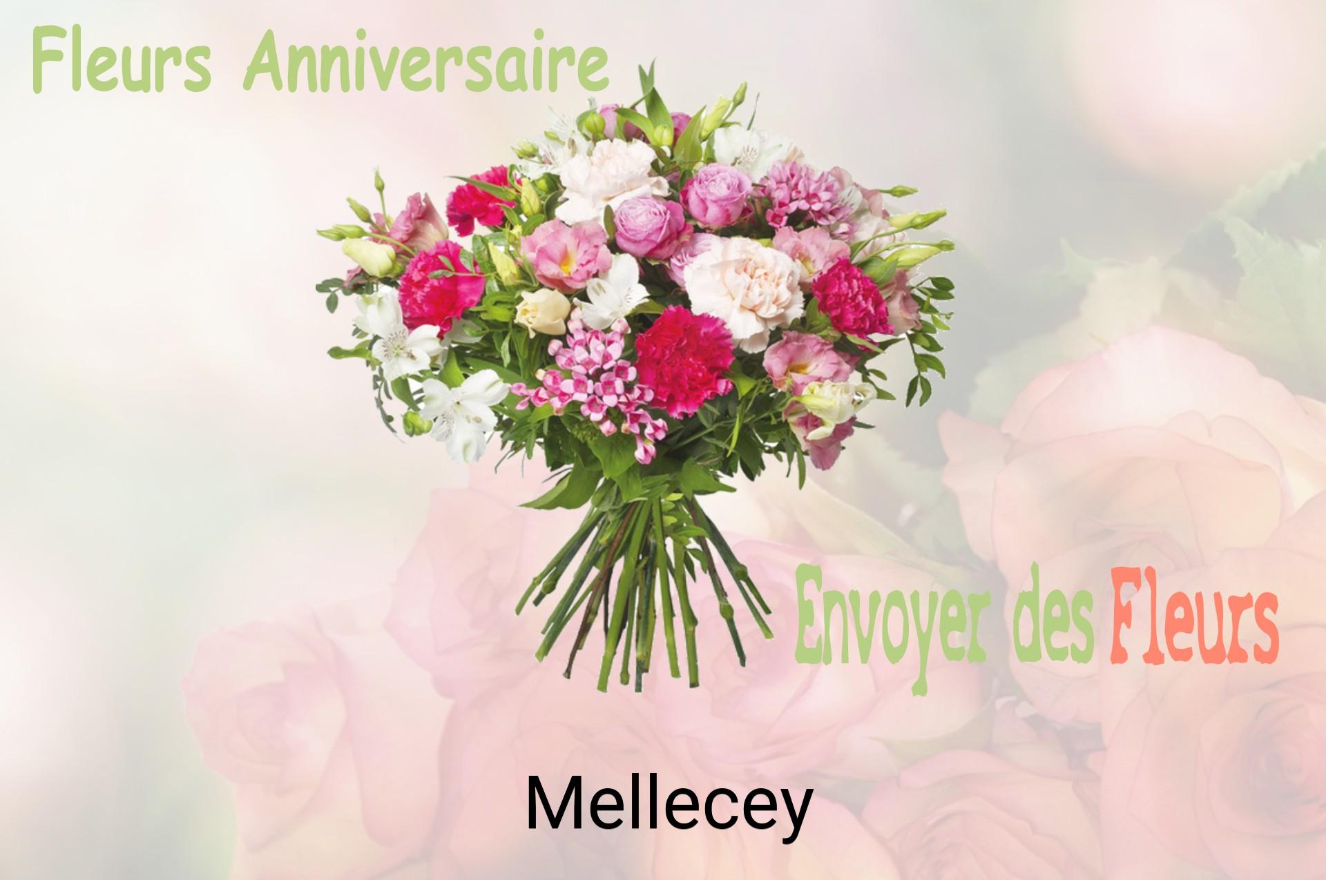 Bouquet de fleurs d’anniversaire livré à Mellecey